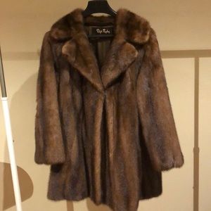 Luxury mink coat